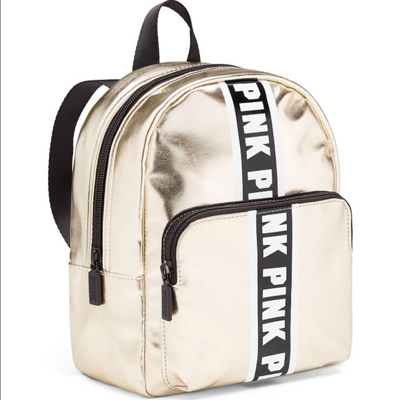 PINK Victoria's Secret Handbags - Victoria’s Secret Pink Leather mini backpack